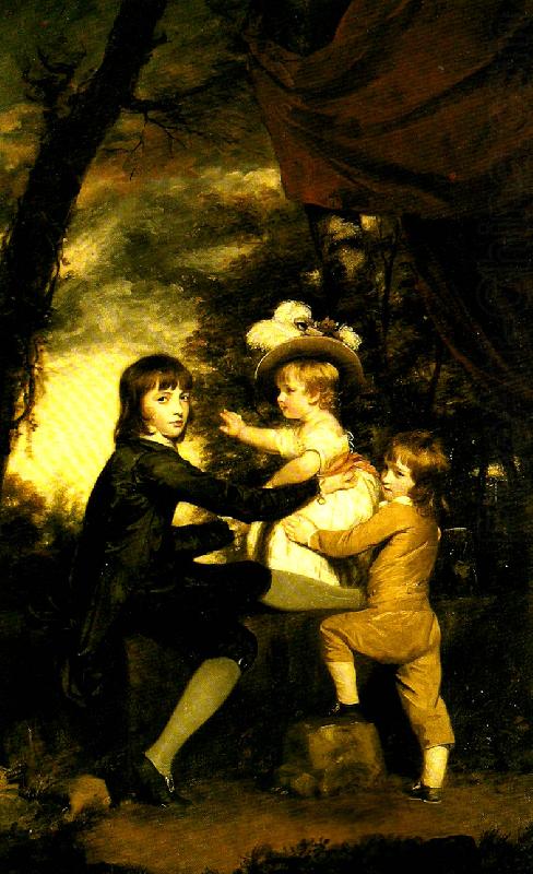 Sir Joshua Reynolds the lamb children china oil painting image